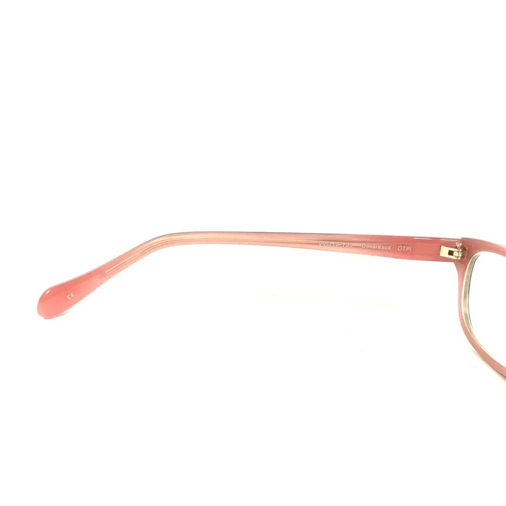 Oliver Peoples Devereaux OTPI Eyeglasses Frames Brown Pink Cat Eye 50-16-135